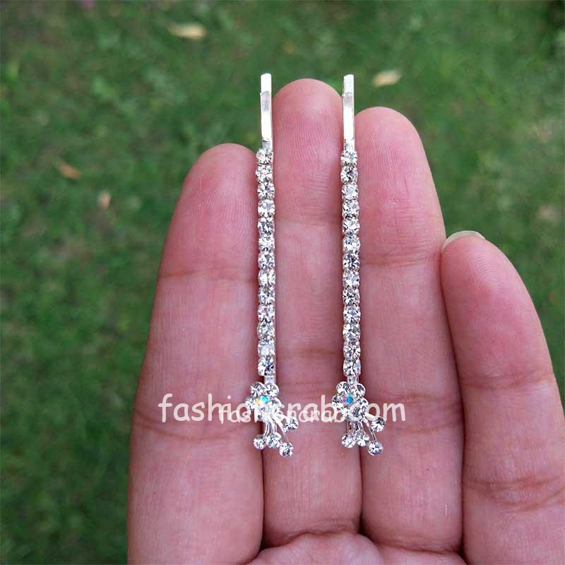Rhinestone Crystal Hair Pins for Women