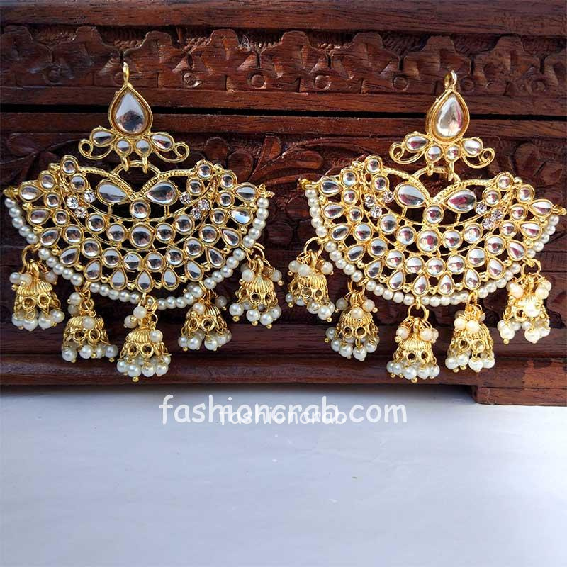 Indian Chandelier Earring for Wedding