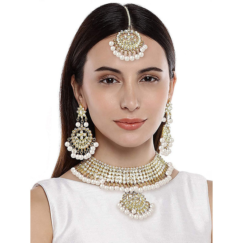 Bridal Kundan Jewellery Set for Bride