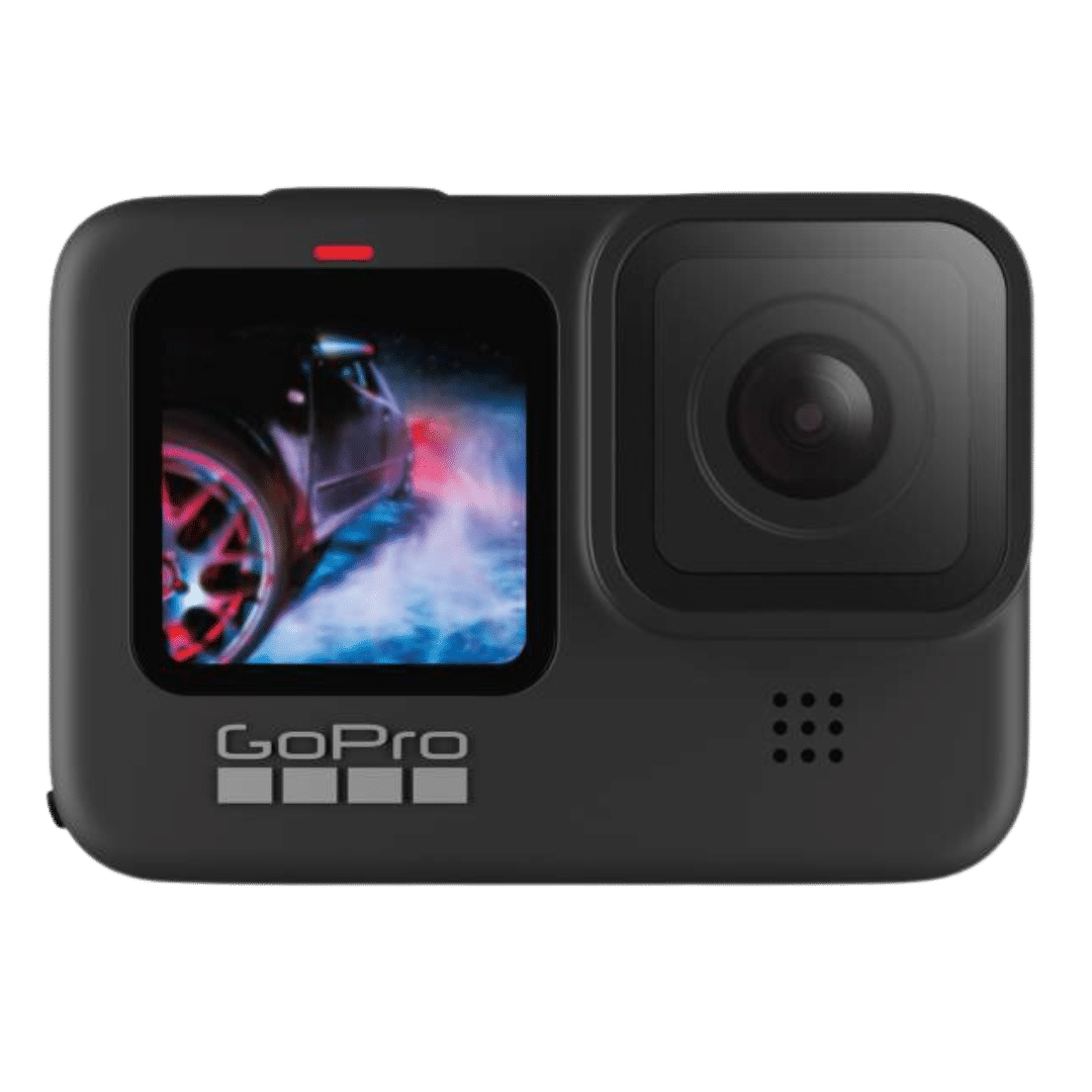These are product images of GoPro Hero 9 on rent by SharePal.