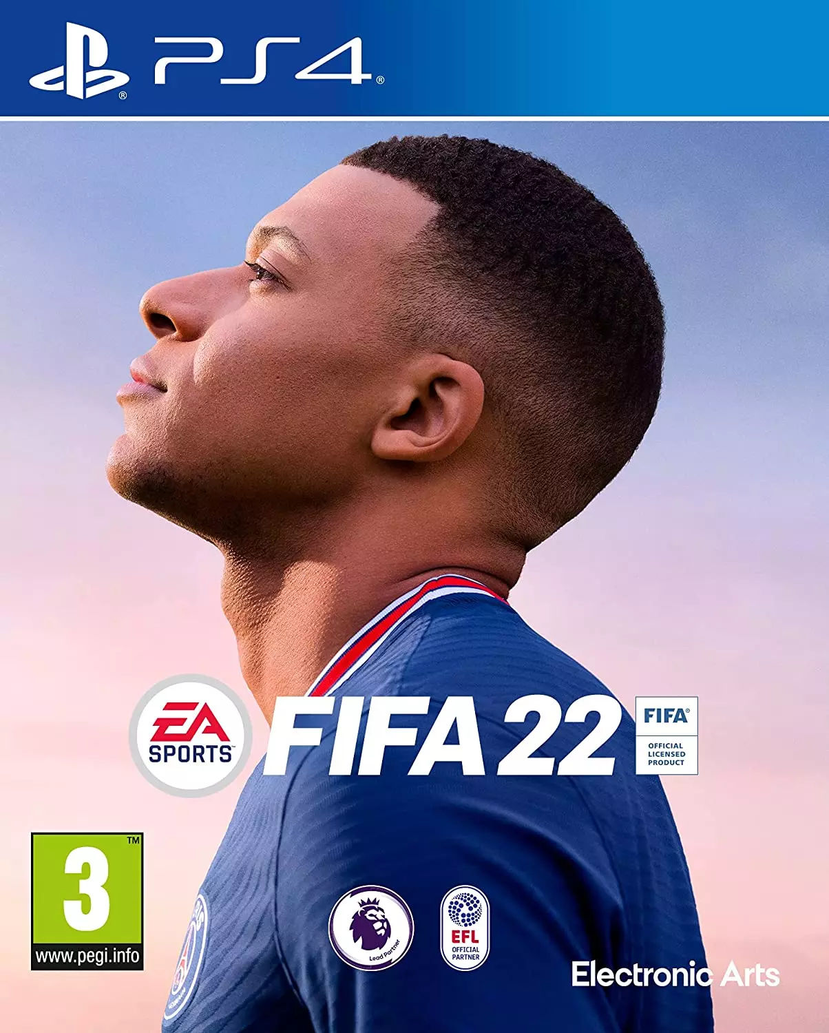These are product images of FIFA 22 PS4 by SharePal.