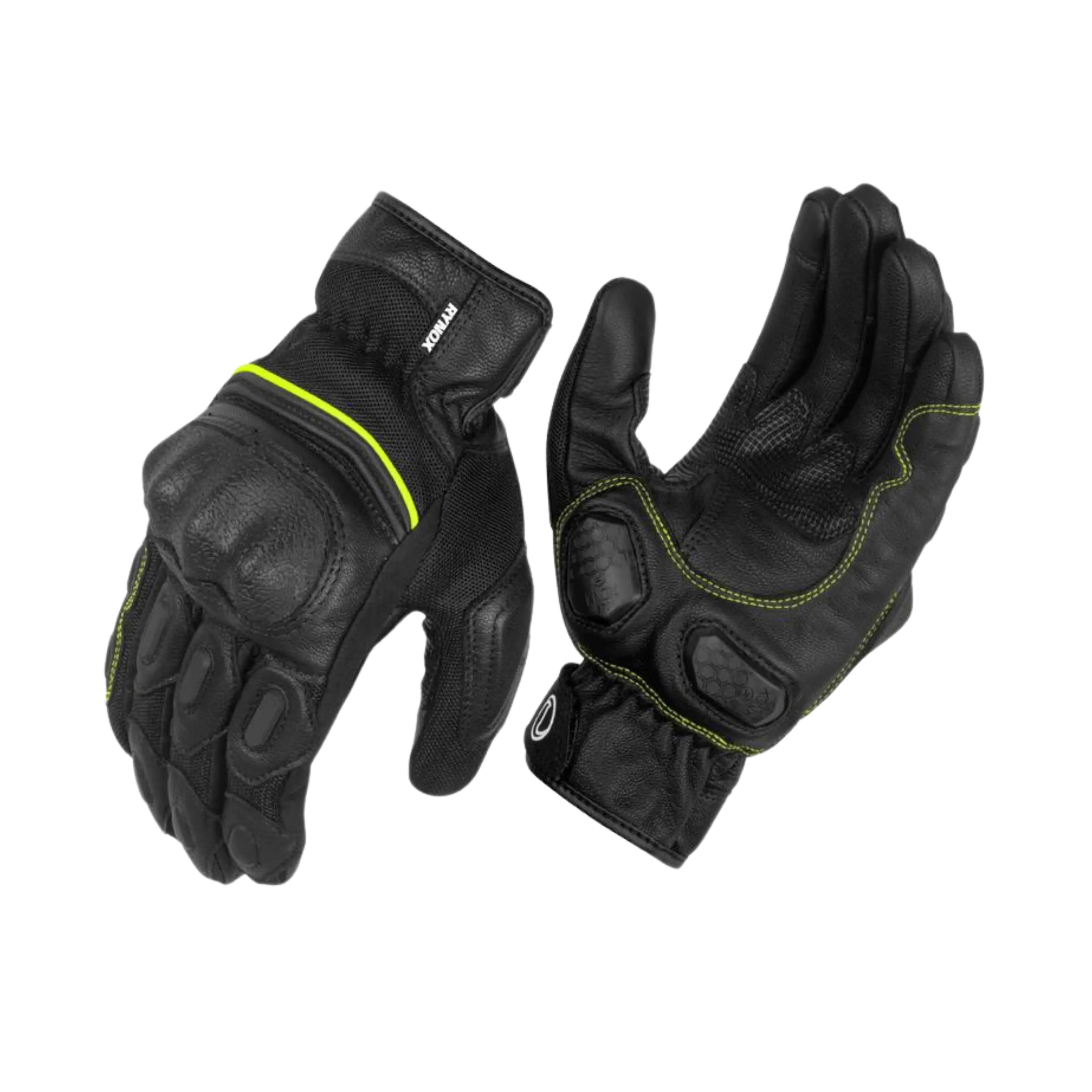 This is an image of Rynox Tornado Pro 3 Gloves on rent offerred by SharePal.in