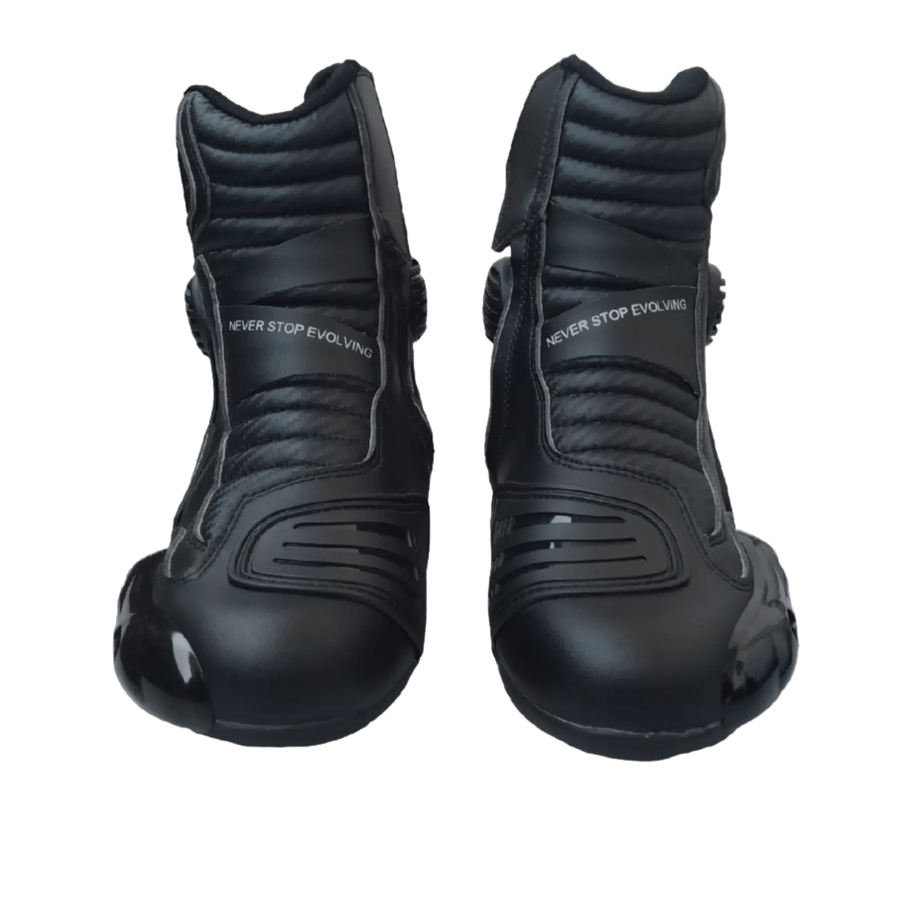 These are product images of Riding Boots by MotoTech on rent by SharePal in Bangalore.