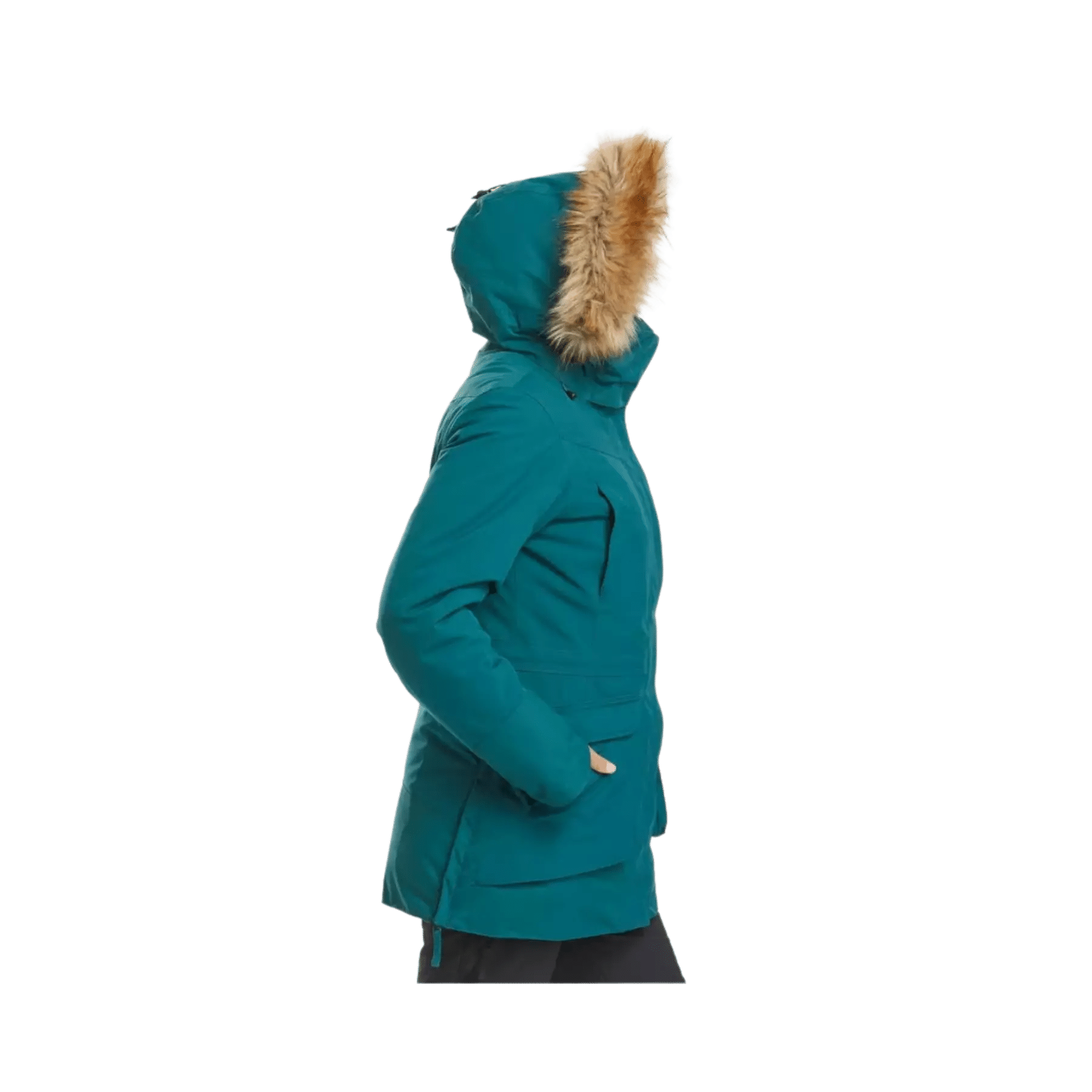 These are product images of Women Parka Jacket on rent by SharePal.