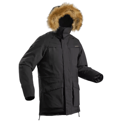 These are product images of Men Parka Jacket on rent by SharePal.