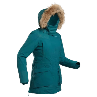 These are product images of Women Parka Jacket on rent by SharePal.