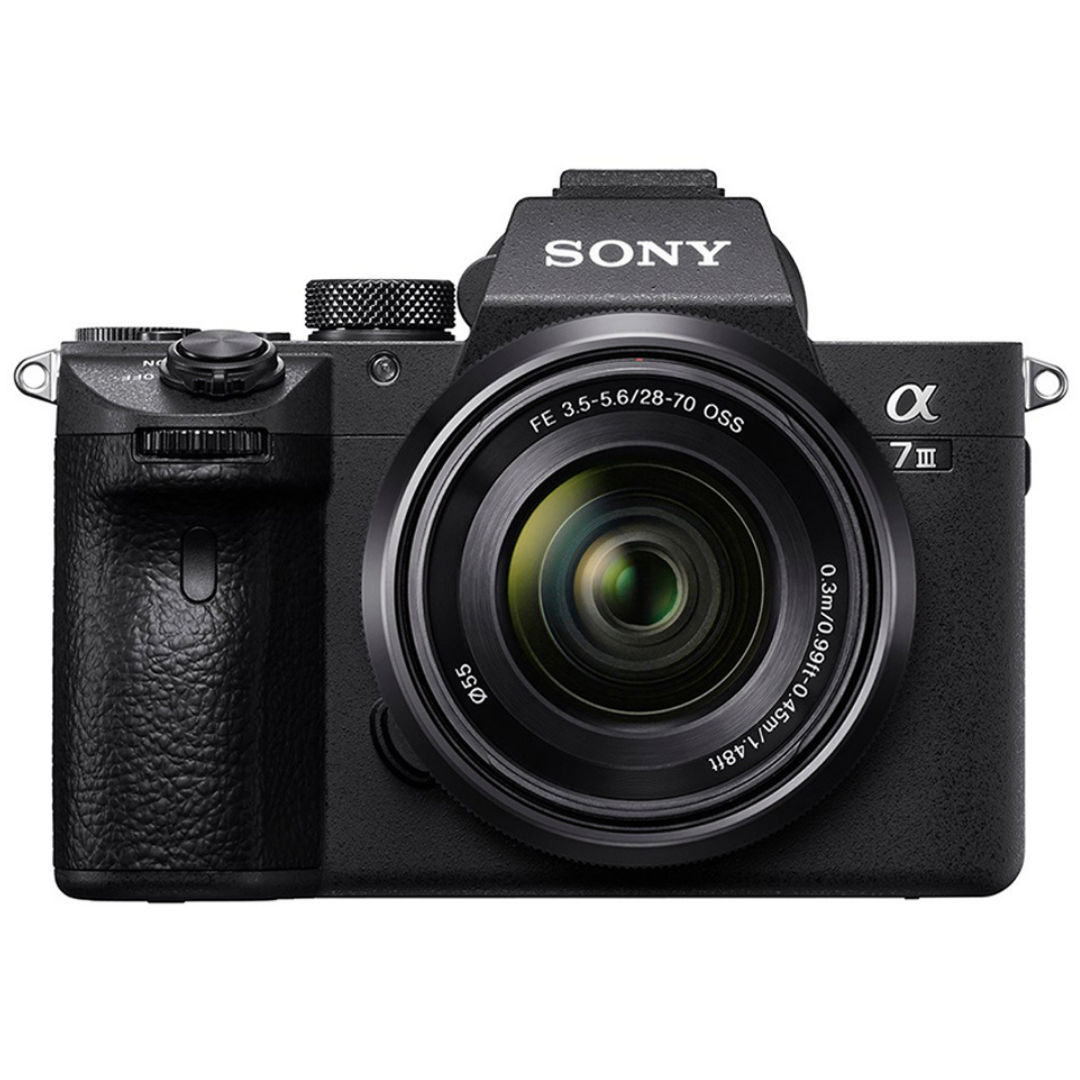 This is an image of Sony Alpha A7 on rent offerred by SharePal.in