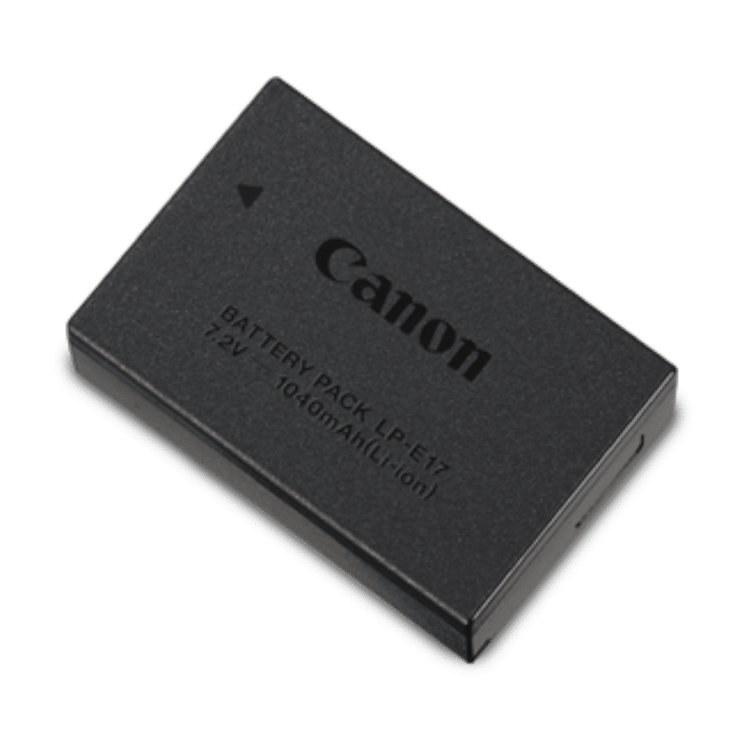 These are product images of Canon 200D Battery on rent by SharePal.in