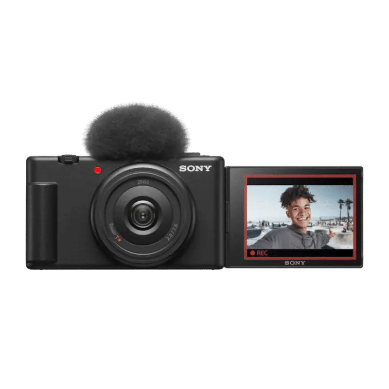 These are product images of Sony ZV1 Vlogging Camera on rent by SharePal.