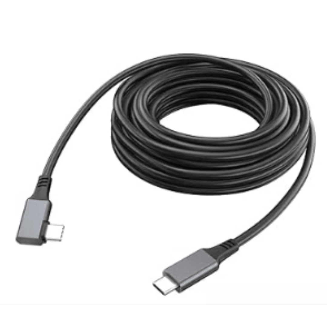 These are product images of Oculus Quest 2 Link Cable on rent by SharePal in.