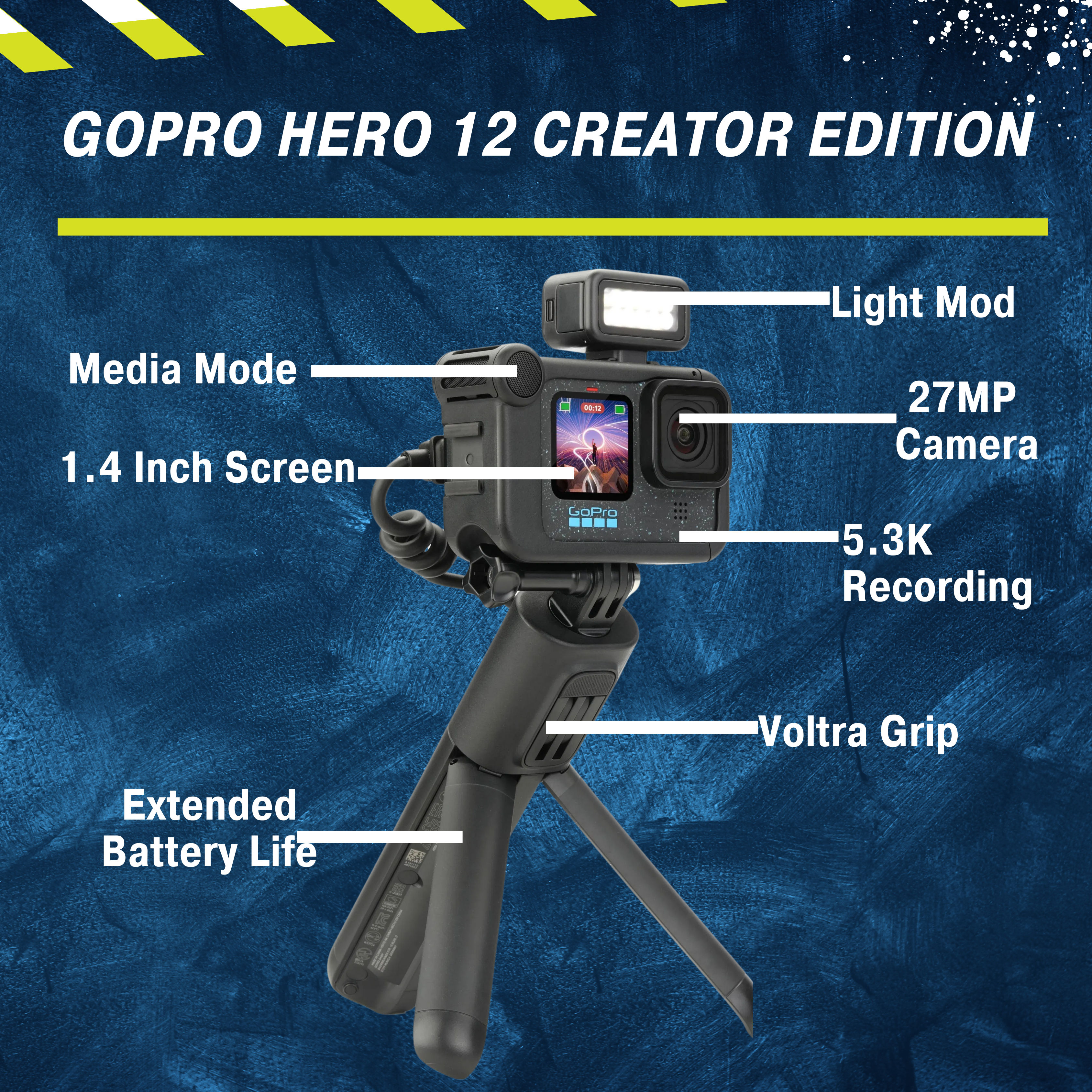 This is an image of Hero 12 Creator Edition on rent offerred by SharePal.in