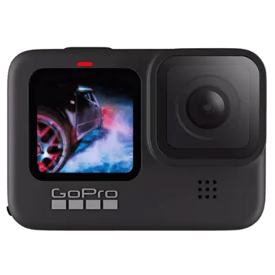 These are product images of GoPro Hero 9 on rent by SharePal.