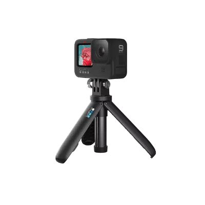 These are product images of Shorty (Mini Tripod) by SharePal.