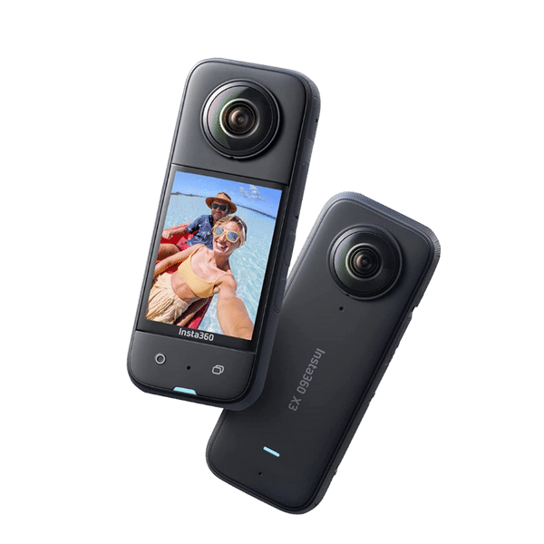 Rent Insta 360 X3 Action camera 128gb 3m selfie stick go pro in