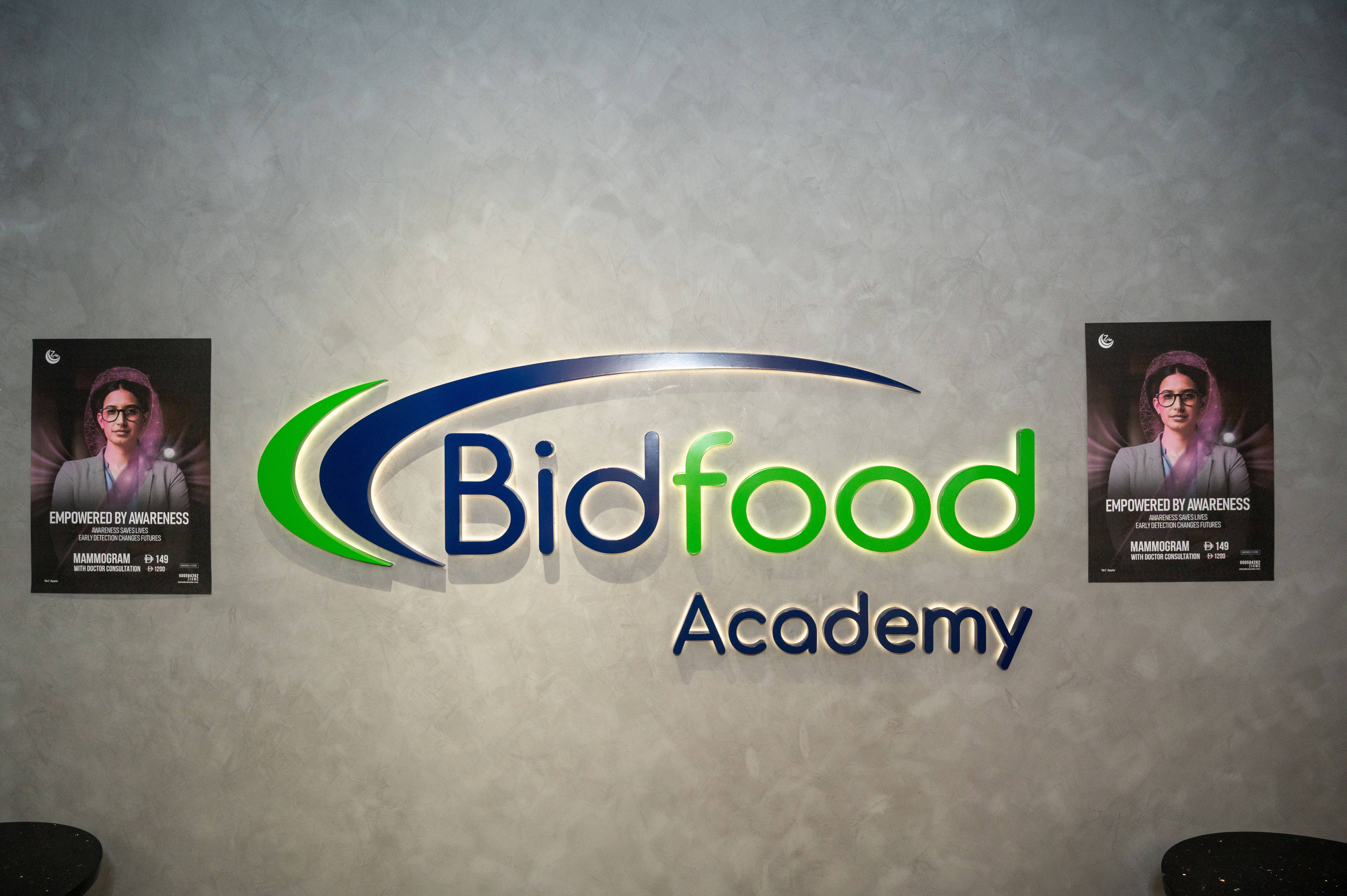 Pink October breakfast activation at Bidfood Academy