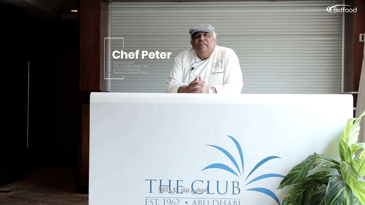 Chef Peter de Kauwe, Executive Chef at The Club Abu Dhabi