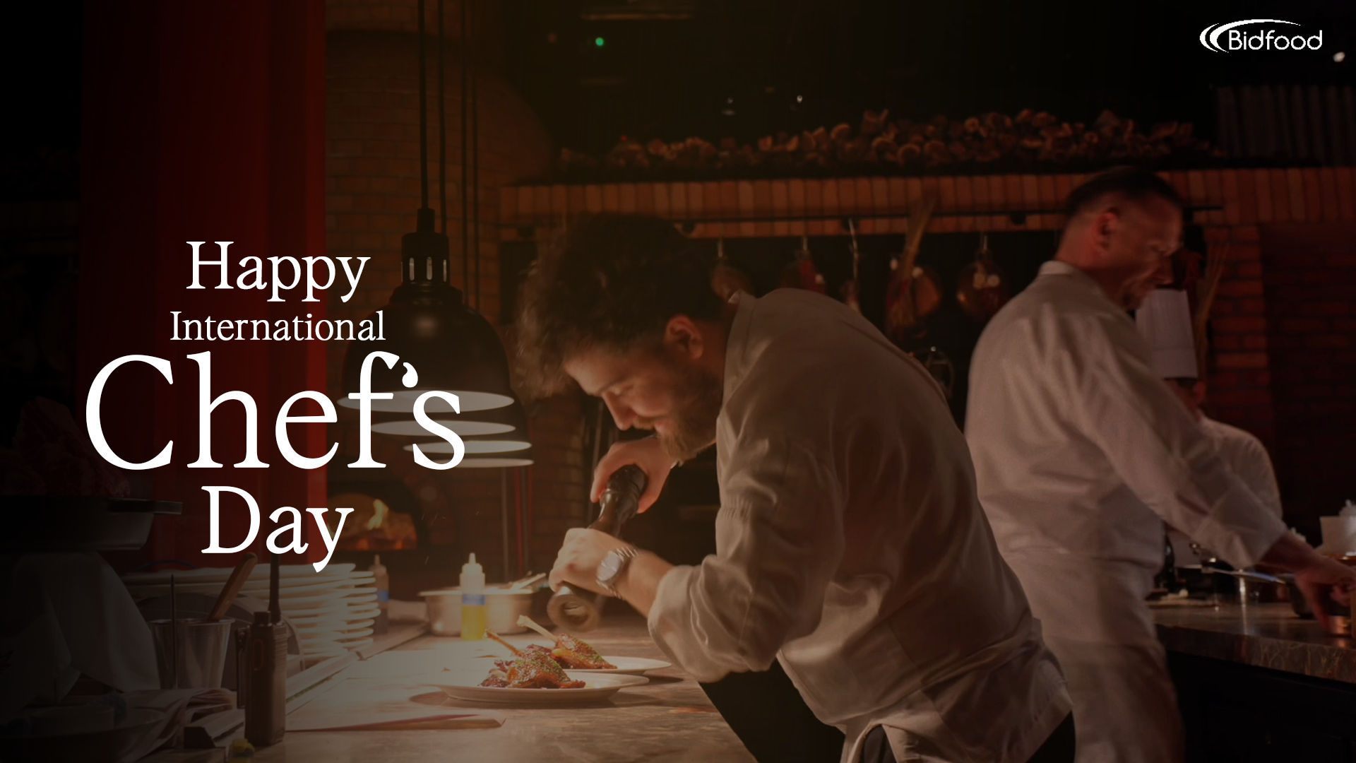Chef Burak at work in the kitchen at The Guild