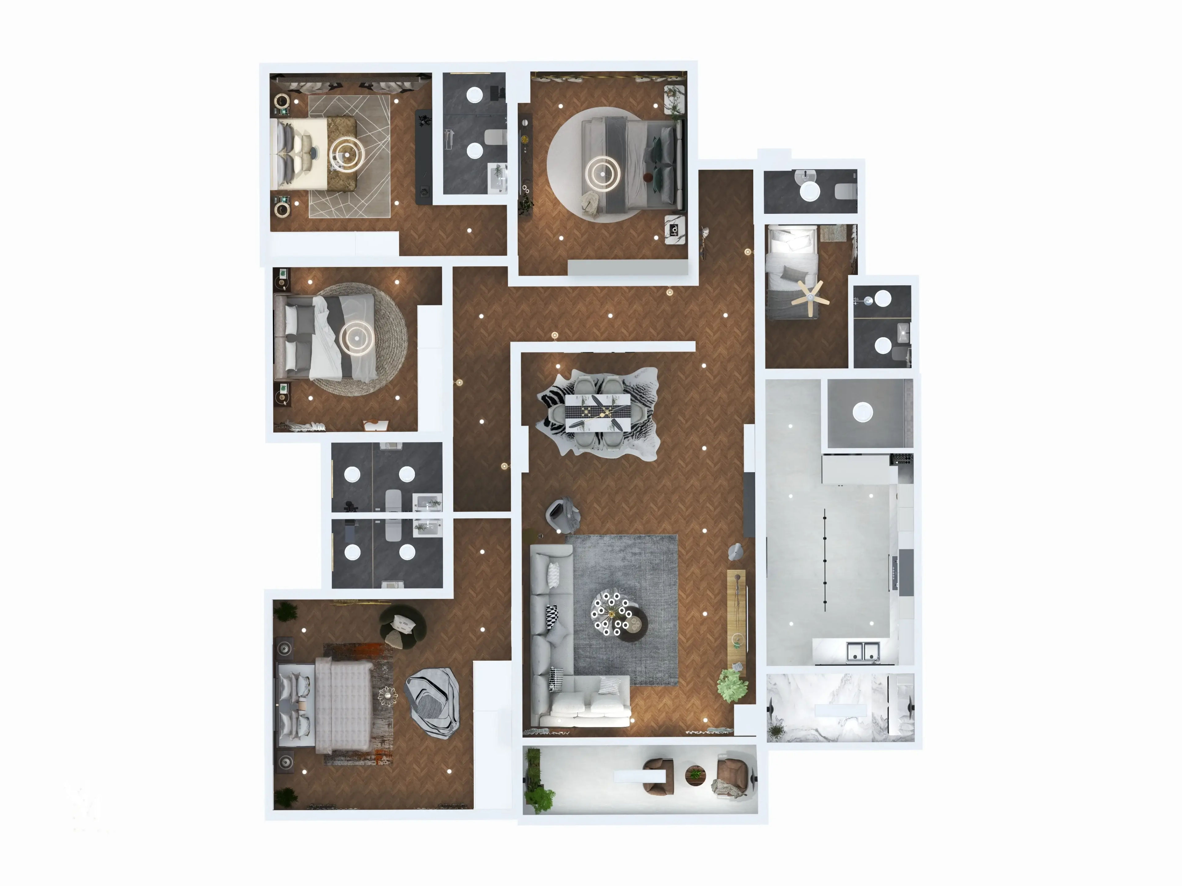 3D Floor Plan
