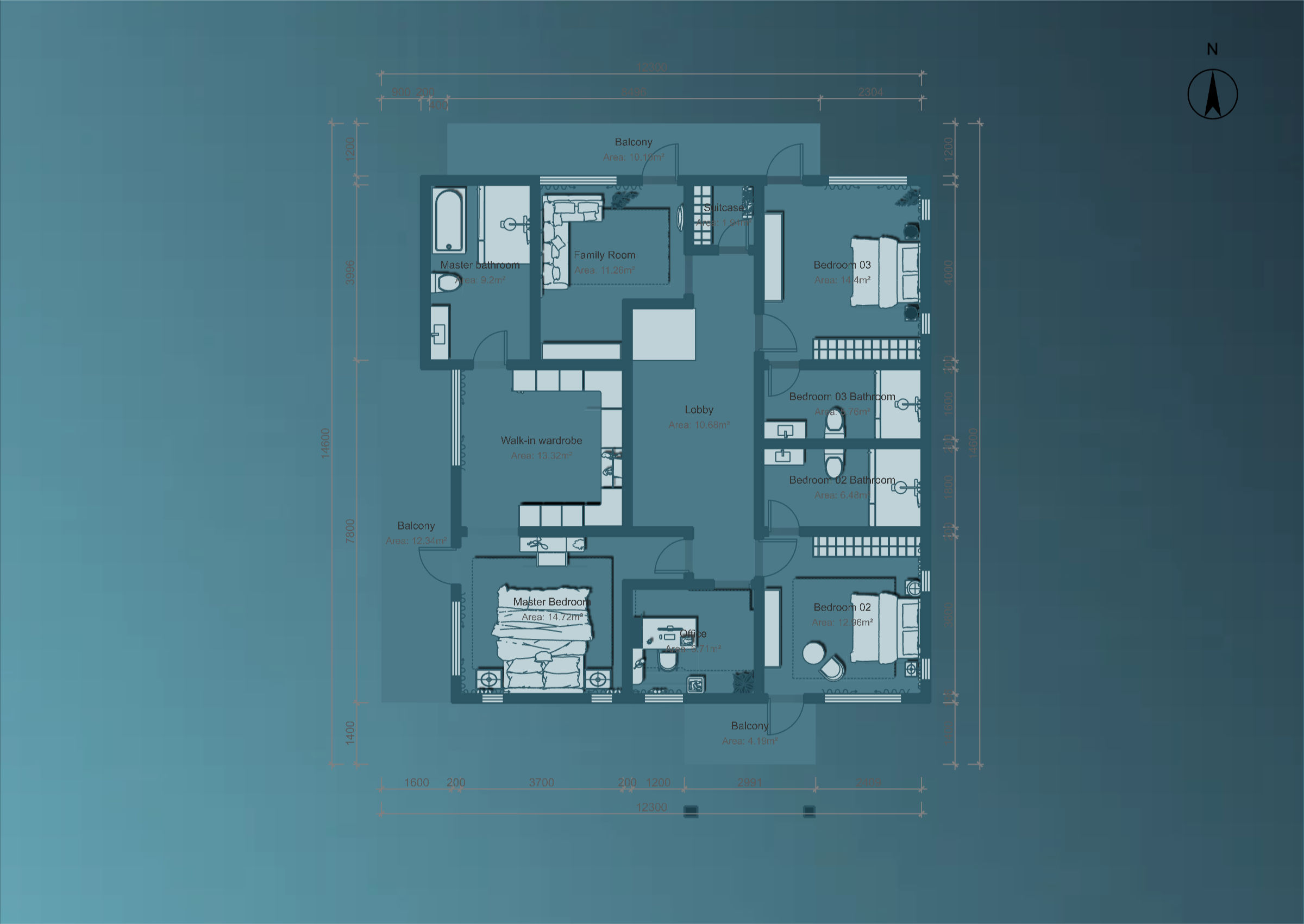 First Floor - Blueprint
