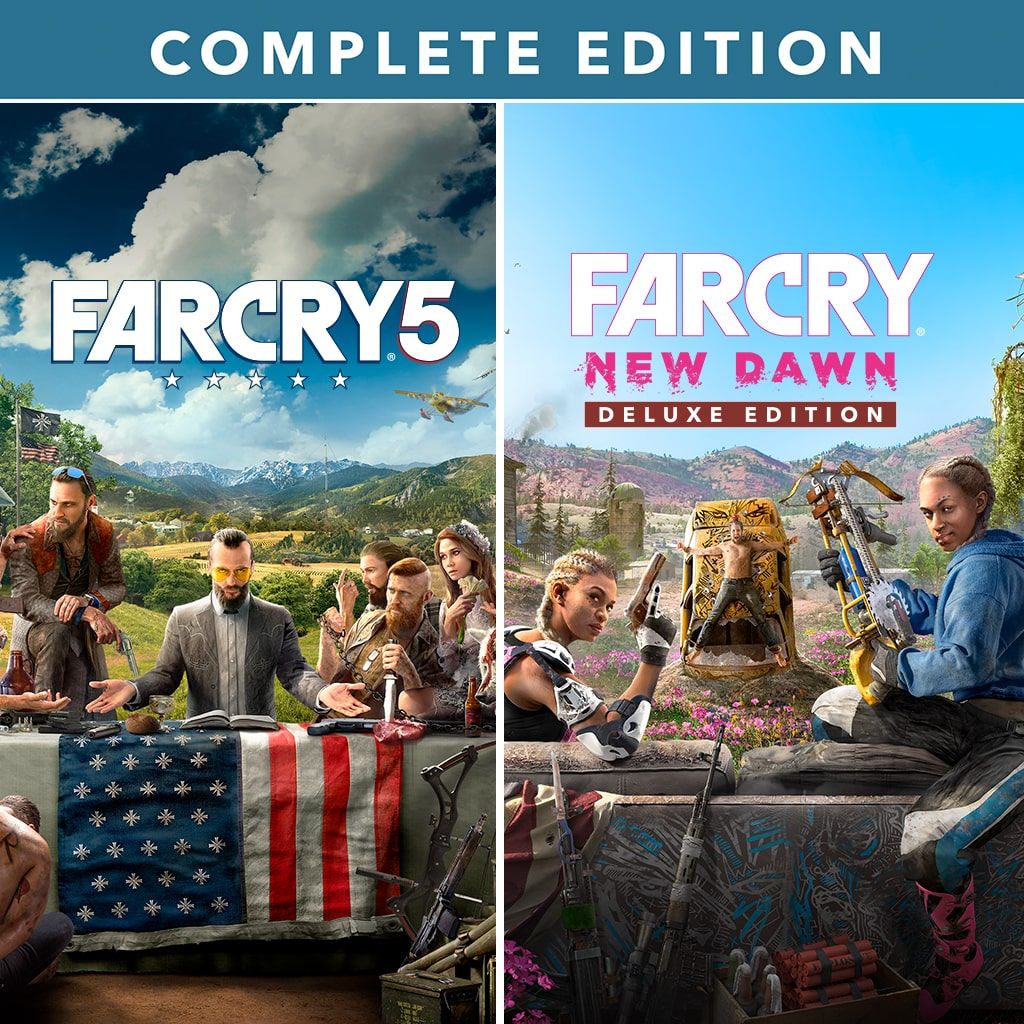 Imagen principal del producto Far Cry® 5 + Far Cry® New Dawn Complete Edition ESPAÑOL