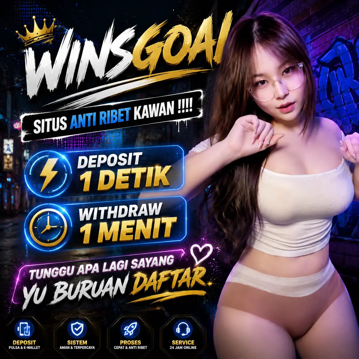 WINSGOAL: Situs Slot 5k Terbaru Deposit Qris Lebih mudah Menang 2026