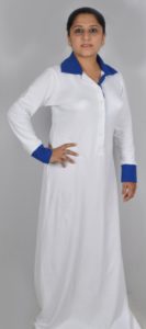 Long Collar Abaya