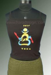 Self Yoga Embroidered t-shirt