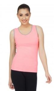Bamboo lycra yoga and exercise sports top in two colour
