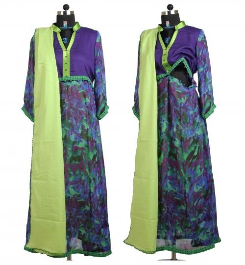 Ethnic Indian style two piece dress - Hara Design