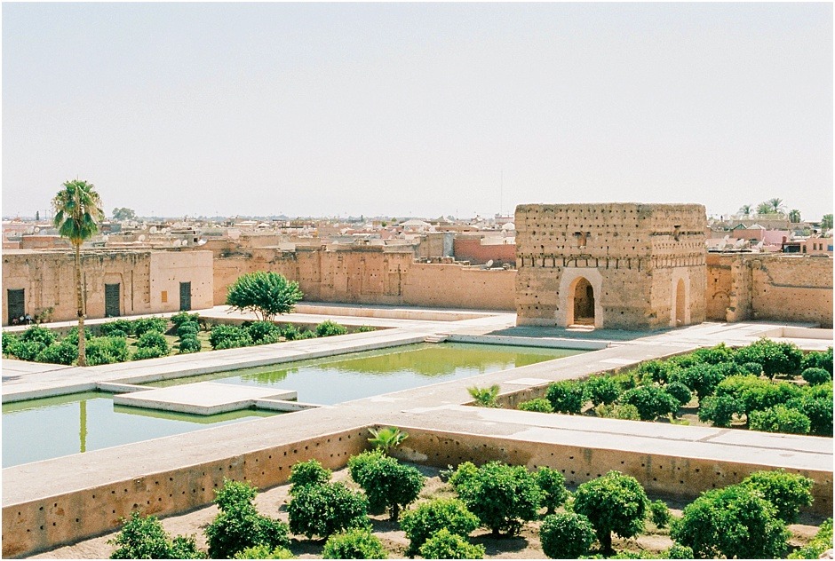 View of the El Badi Palace, Marrakesh, Morocco