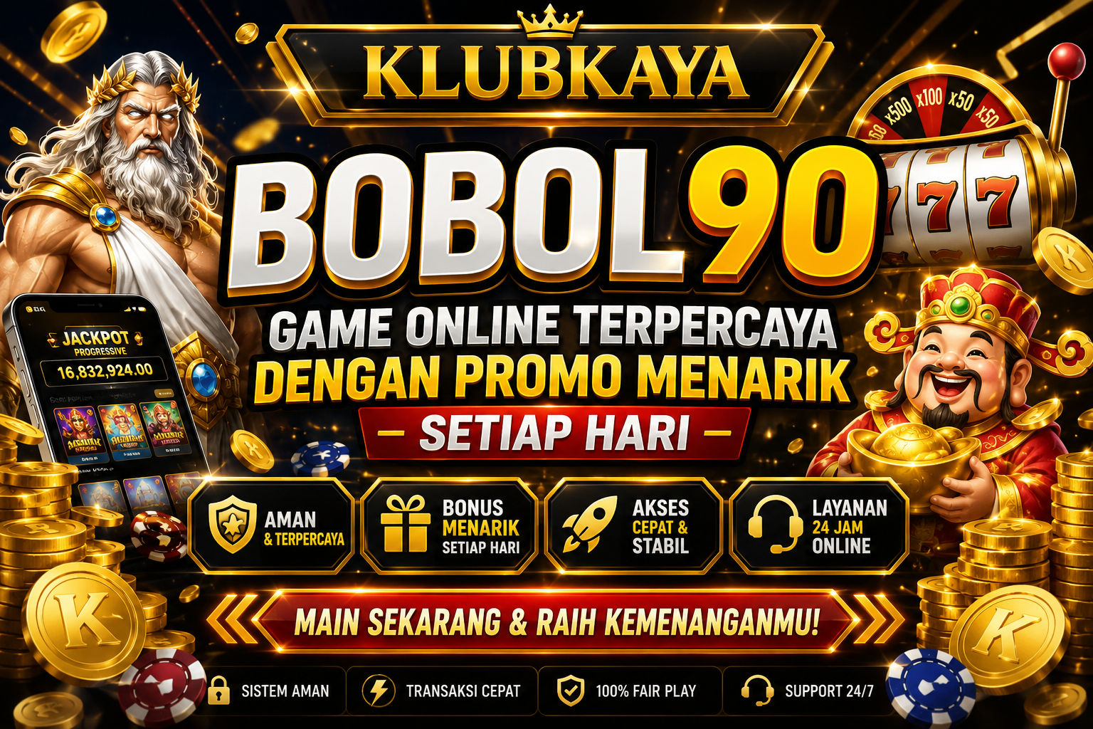 BOBOL90 | Game Online Terpercaya dengan Promo Menarik Setiap Hari
