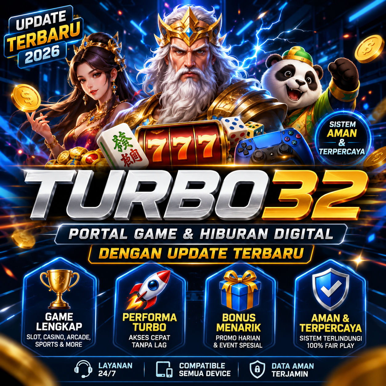 TURBO32 | Portal Game & Hiburan Digital dengan Update Terbaru