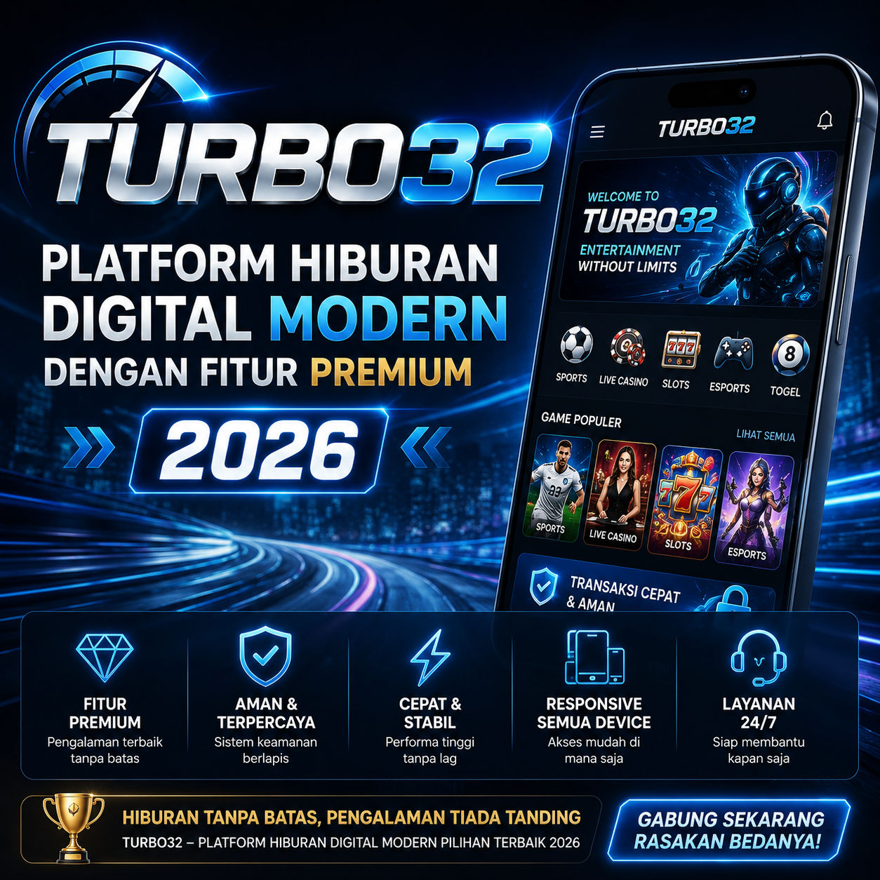 TURBO32 | Platform Hiburan Digital Modern dengan Fitur Premium 2026