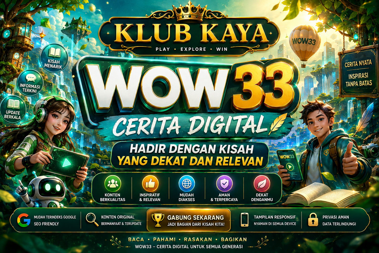 WOW33 Infinite Vector - Platform Hiburan Digital