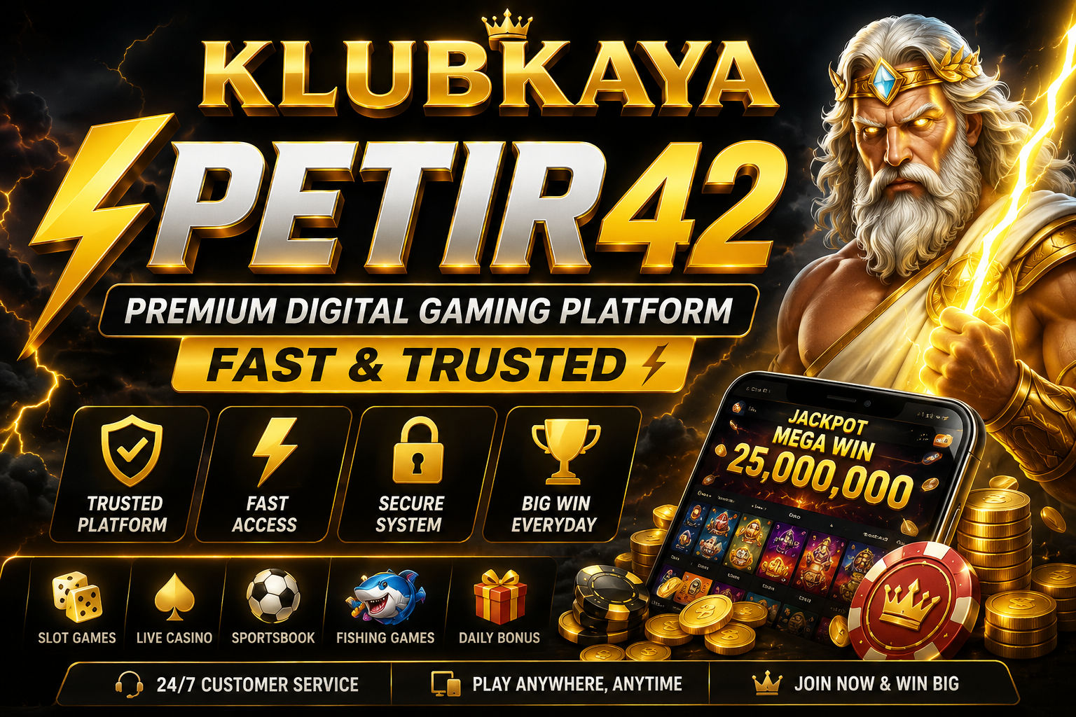 PETIR42 | Premium Digital Gaming Platform, Fast & Trusted
