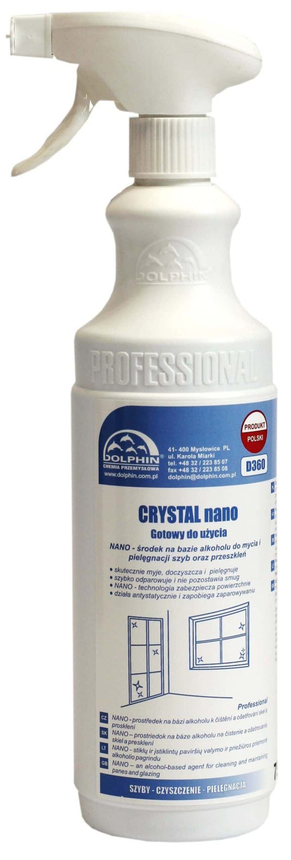 DOLPHIN D360 CRYSTAL nano 0,75L (20/360)