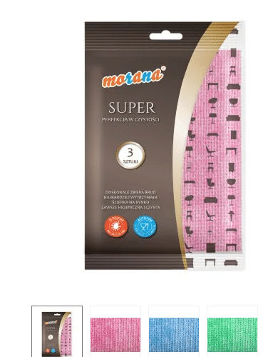 MORANA SUPER ścierka duża 3szt 51×37