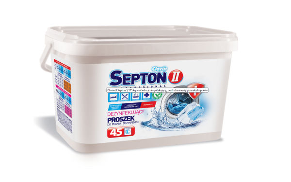CL CLOVIN II SEPTON proszek do prania 5kg wiaderk CL CLOVIN II SEPTON proszek do prania 5kg wiaderk