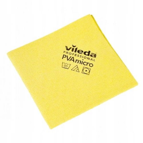 VILEDA PVA 38×35 ścierka do szyb i luster zółta 5/10/100