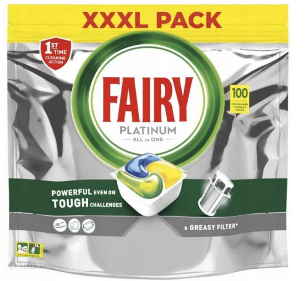 P&G Fairy kapsułki do zmywarek PLATINUM a’100 P&G Fairy kapsułki do zmywarek PLATINUM a’100