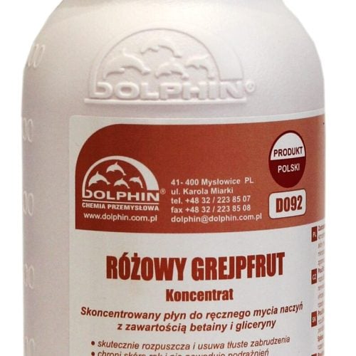 DOLPHIN D092 RÓŻOWY GREJPFRUT 1L (12/360)