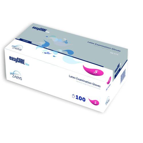 EASY CARE rękawice lateksowe 07 S a’100 kat. III