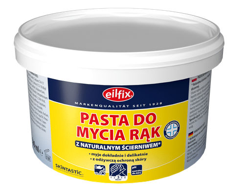 EILFIX pasta BHP do mycia rąk 0,5L 101/500 (12/120/1200) EILFIX pasta BHP do mycia rąk 0,5L 101/500 (12/120/1200)