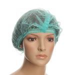 HJR czepki PP CLIP a’100 zielony