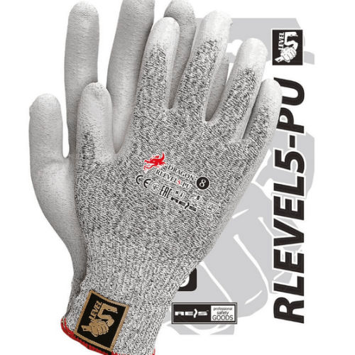 rękawice ochronne RLEVEL 5-PU 10 XL (12/120)