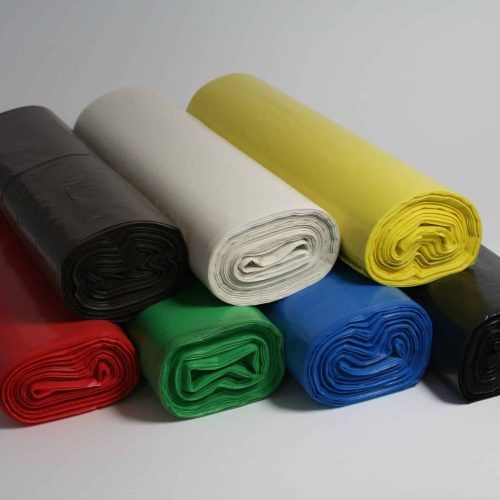 worki na śmieci 35L a’50 LDPE czerwone (10/1500)