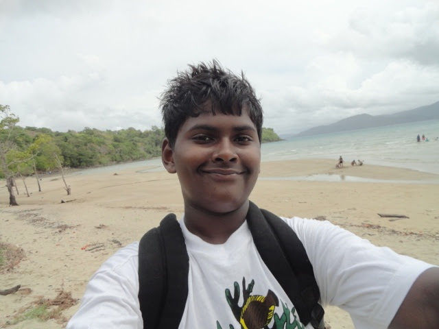 Leonard at Chidiayatapi Beach, Andaman Nicobar Islands