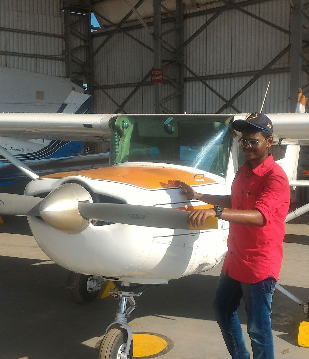 First picture with first aircraft