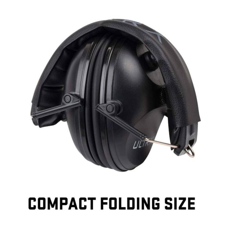Allen ULTRX Electronic Ear Muffs 23dB Black - Image 4
