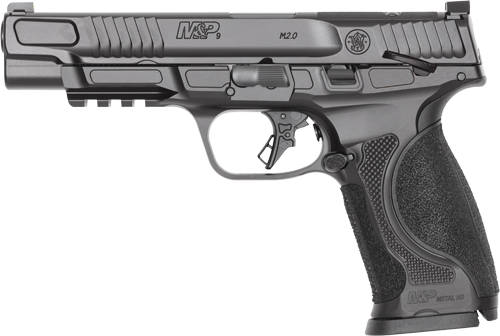 S&W M&P9 M2.0 Metal HD Handgun 9mm Luger 17rd Magazines(2) 5" Barrel Optic Ready Thumb Safety Black Steel Frame - Image 8
